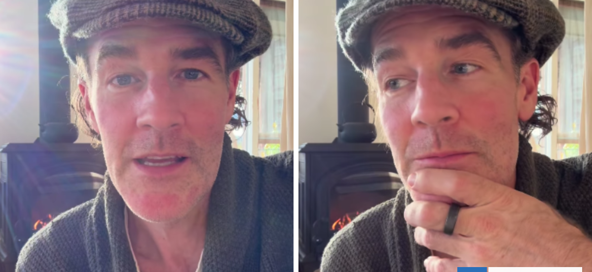 El mensaje de James Van der Beek que te hará reflexionar: "Quiero compartir algo que aprendí"