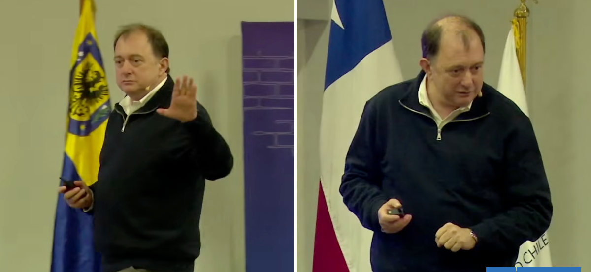 El tenso cruce de Poduje durante seminario en UBB: "Si te importa más un árbol te llevamos a juicio"