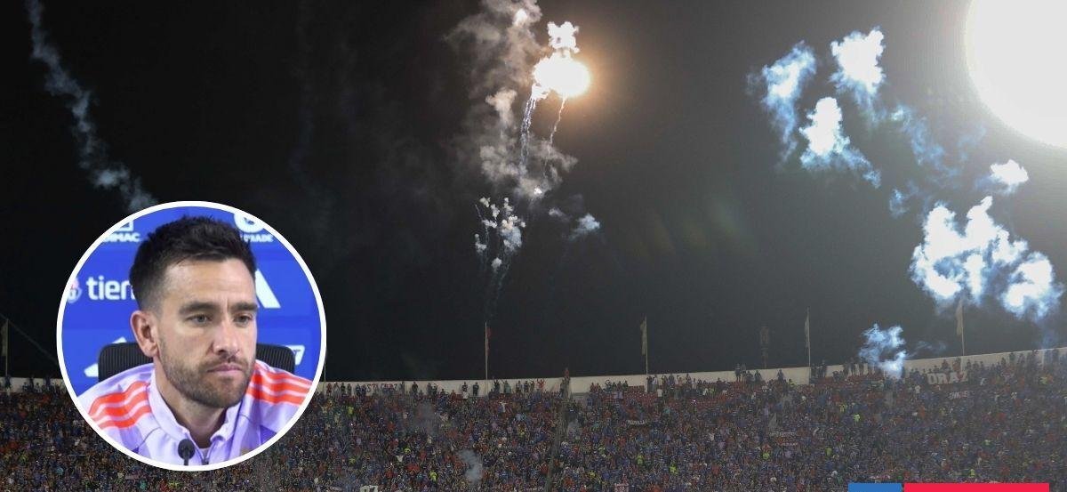 El reproche de Zaldivia a seguidilla de desmanes de barra de La U en el Nacional: "Nos perjudica"