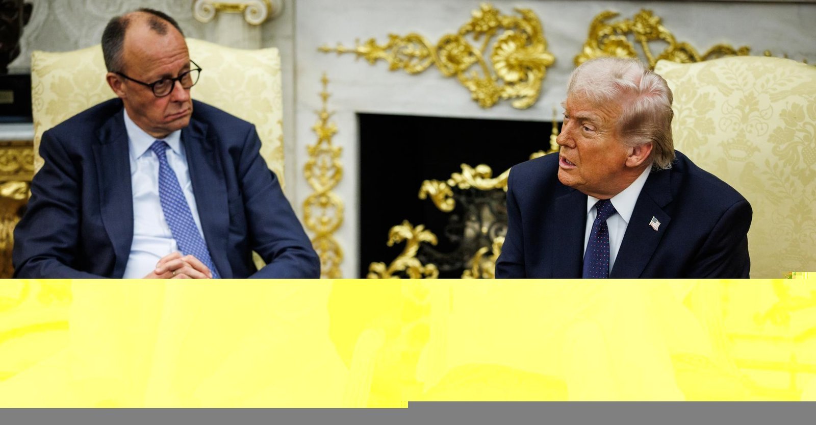 Canciller de Alemania dice estar en “sintonía” con Trump para “deshacerse del terrible régimen en Irán”