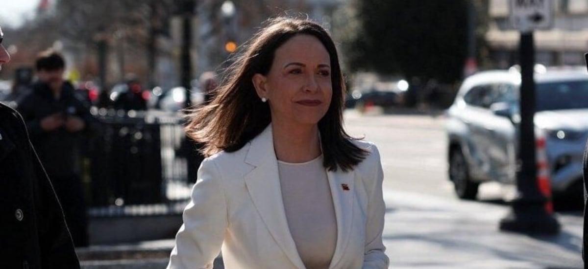 María Corina Machado tras la reunión en la Casa Blanca: “Contamos con Trump para la libertad de Venezuela” - La Tercera