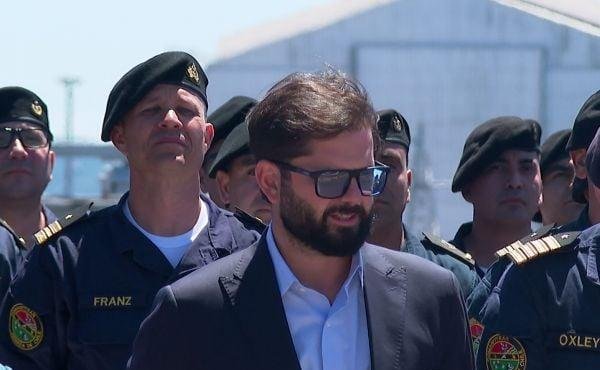 Presidente Boric despide a buque Aldea por su misión antártica