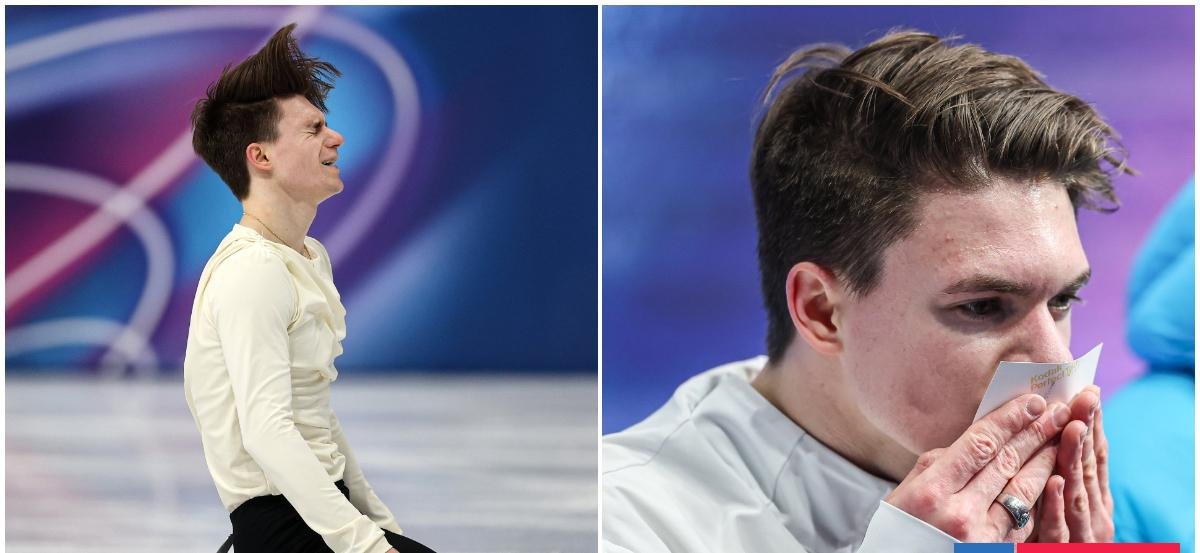 Hijo de patinadores fallecidos en accidente aéreo debutó en JJOO de Invierno y conmovió con homenaje