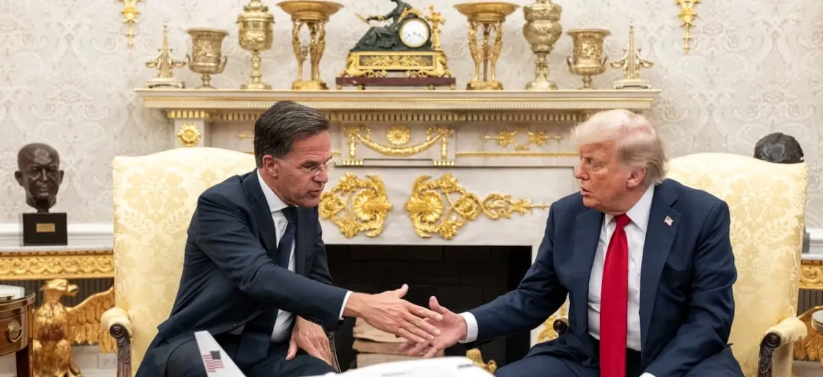 La Casa Blanca adelanta que Trump y Rutte discutirán la posible salida de Estados Unidos de la OTAN - La Tercera