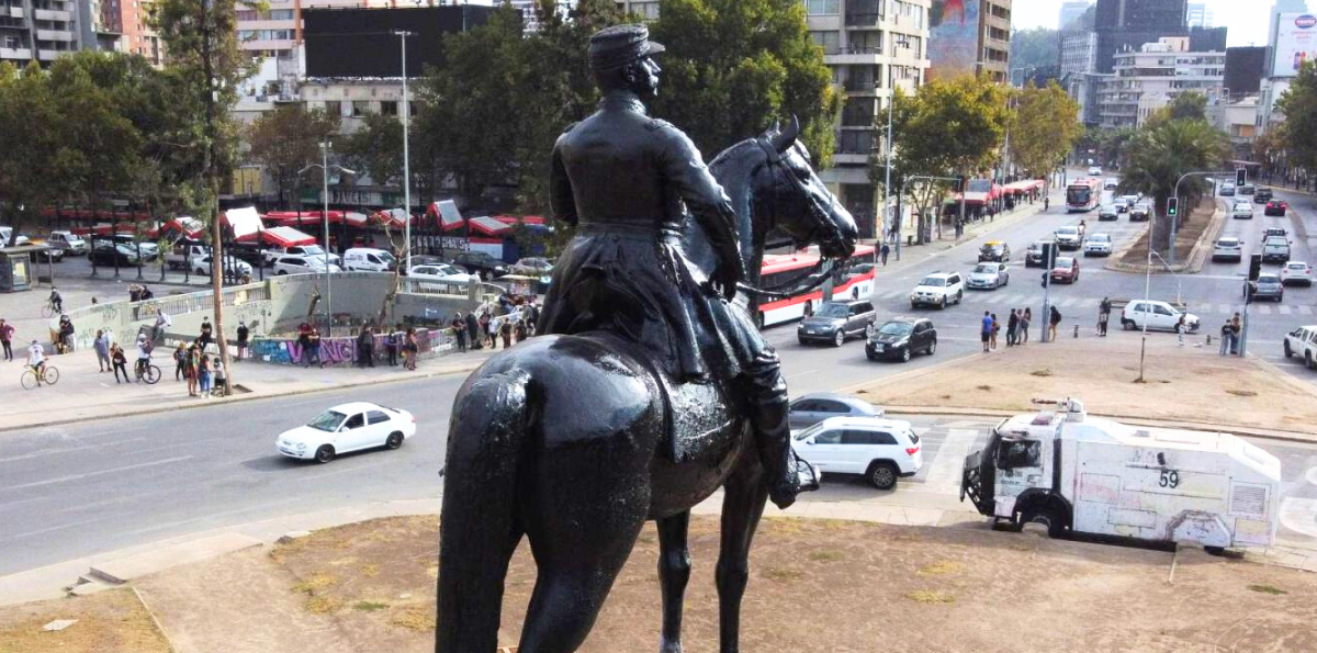 Cuándo volvería la estatua de Baquedano a Plaza Italia