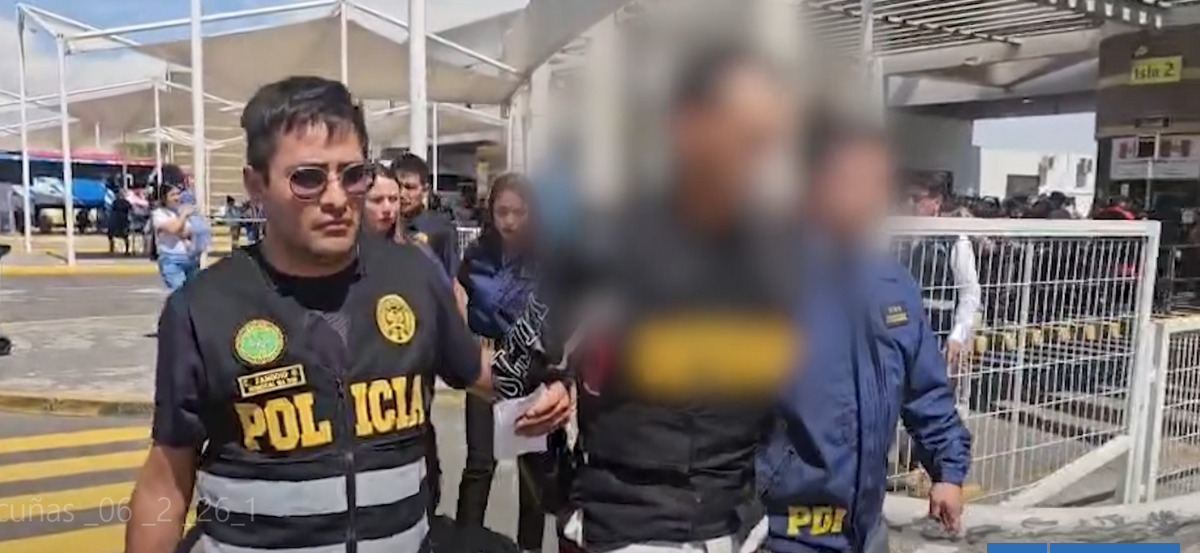 Detienen en Perú a sujeto que asesinó a una persona con un arma cortante en Quilicura