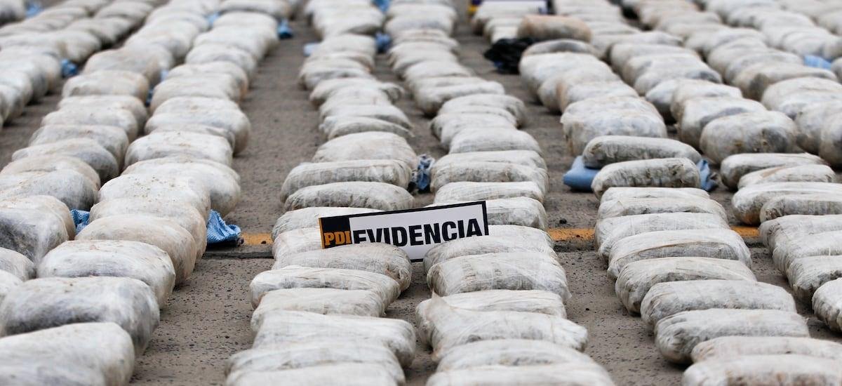 Un chileno detenido: incautan más de una tonelada de droga en la zona norte a banda internacional
