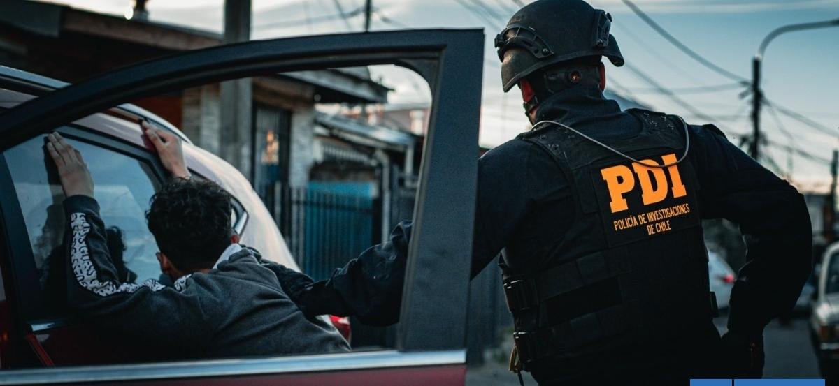 PDI detuvo a más de 100 integrantes de bandas criminales que operaban en región de Los Lagos en 2025