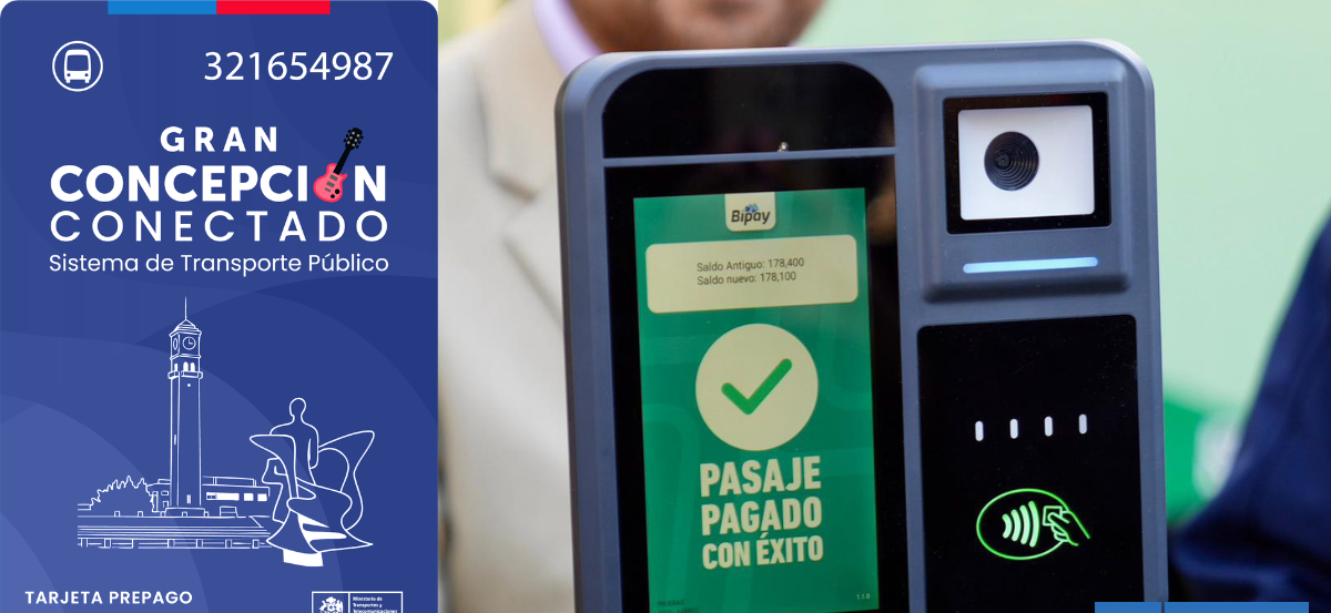 En septiembre iniciaría la marcha blanca del pago electrónico del transporte en el Gran Concepción