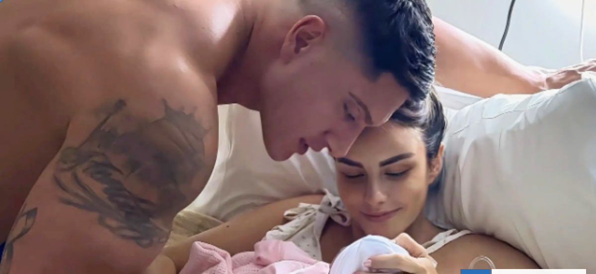 Nació la hija de Emilia Dides y Sammis Reyes: "Bienvenida a nuestro mundo princesa"