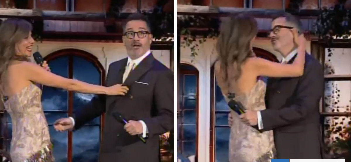 Con coquetas payas fue el aclamado beso de Mari Godoy y Eduardo Fuentes: "Guachito venga pa’ acá"