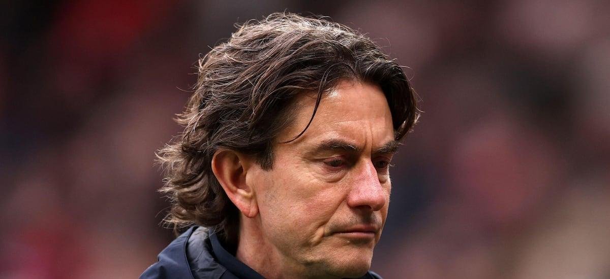 Con el club a cinco puntos del descenso: Tottenham pierde la paciencia y despide a Thomas Frank - La Tercera