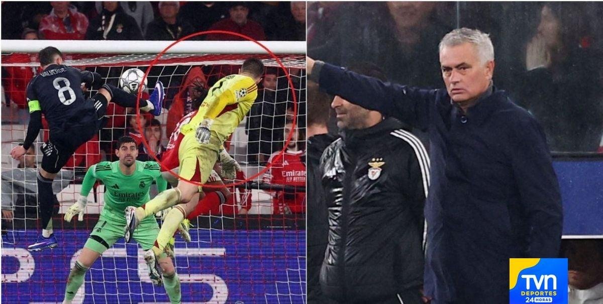 Gol de arquero: la locura de último minuto que hizo "explotar" a José Mourinho