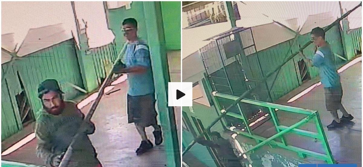 VIDEOS | Sujetos roban y generan graves daños cifrados en $10 millones en liceo de Valparaíso