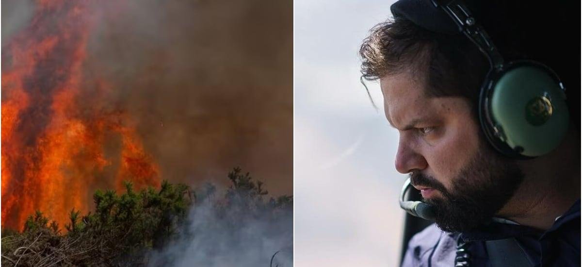 Presidente Boric decreta estado de catástrofe en Ñuble y Biobío ante devastadores incendios forestales - La Tercera