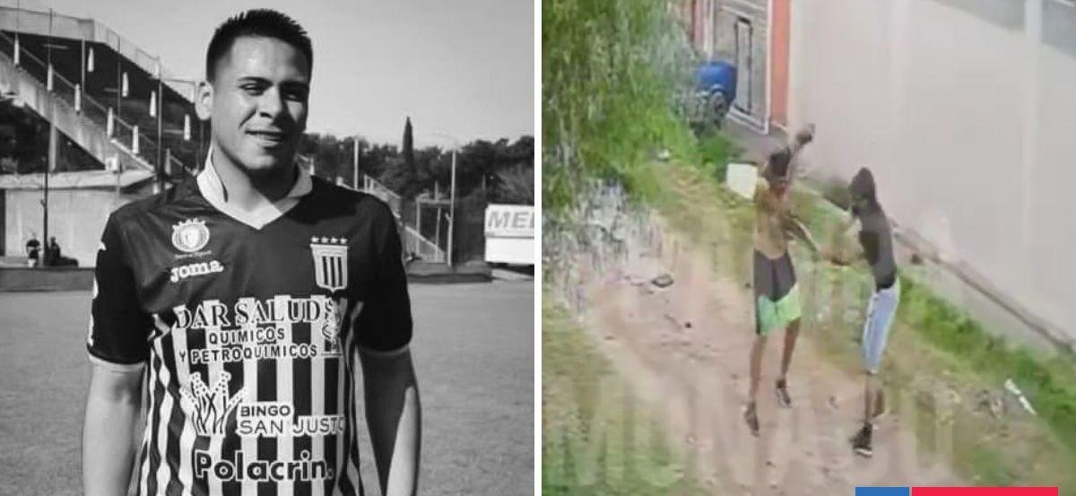 Graban asesinato de futbolista argentino durante pelea: su hermano es principal sospechoso