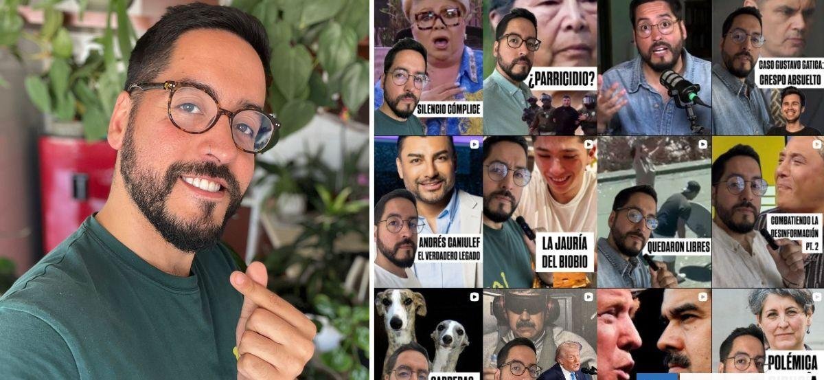 La cruzada personal del periodista Matías Burboa: "Combato la desinformación de la TV abierta"