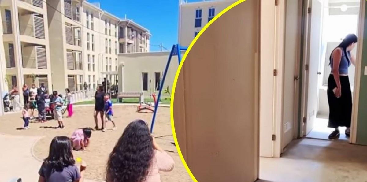 Con ventanas termopanel y envolvente térmica: Así son las casas y departamentos que el Minvu entregó en Padre Hurtado