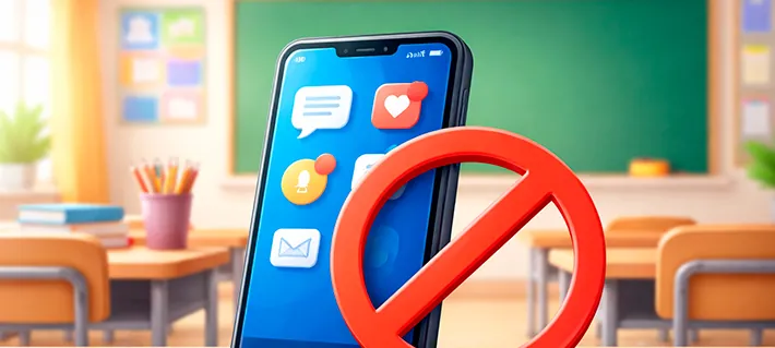 Chile entre ellos: Más de la mitad de los países restringe el uso de celulares en colegios, según cifras de la Unesco