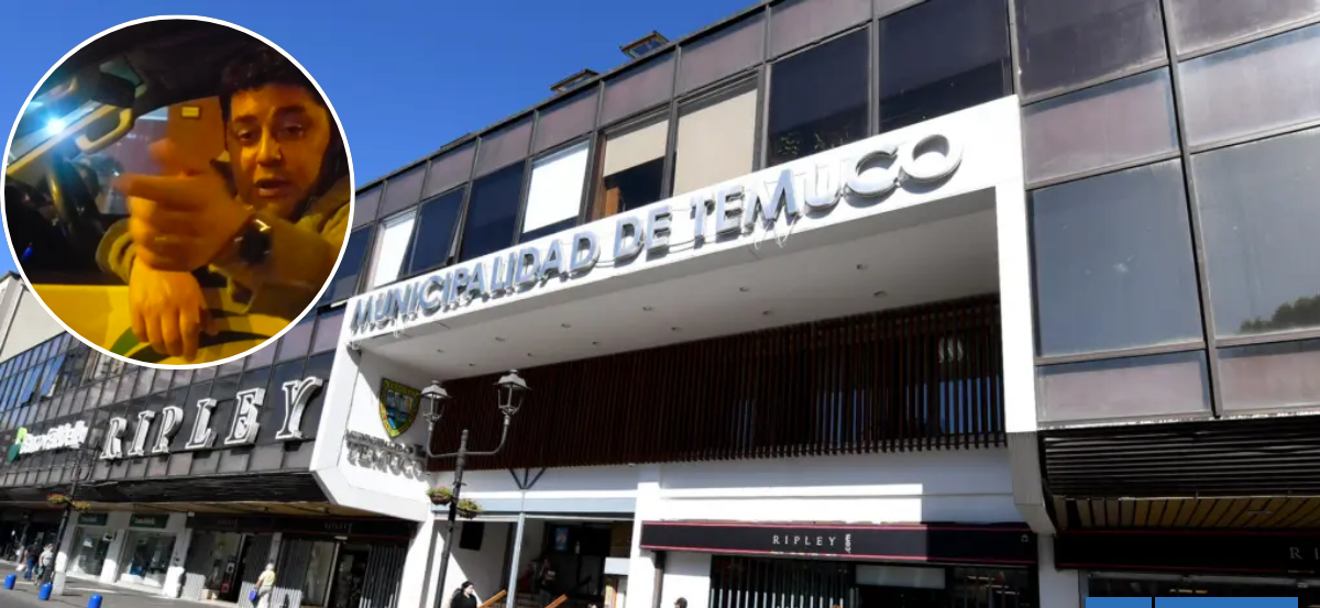 Acusan a director de operaciones de Municipalidad de Temuco de manejar ebrio en vehículo municipal