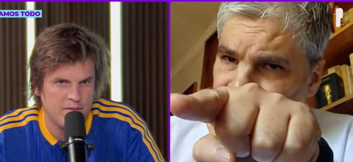“¡Conmigo no! y “gordo payaso”: Guarello pierde la paciencia y pulveriza a periodista argentino tras ninguneo a Zamorano