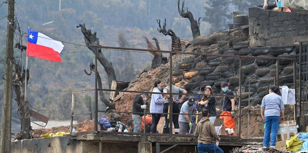 Damnificados del Biobío protestaron contra el Gobierno: "Los vecinos ya explotaron"