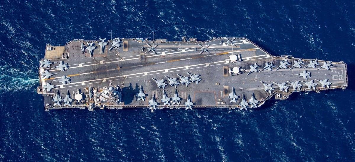 Por qué EEUU enviará a Medio Oriente el USS Gerald R. Ford, su portaaviones más grande y avanzado - La Tercera