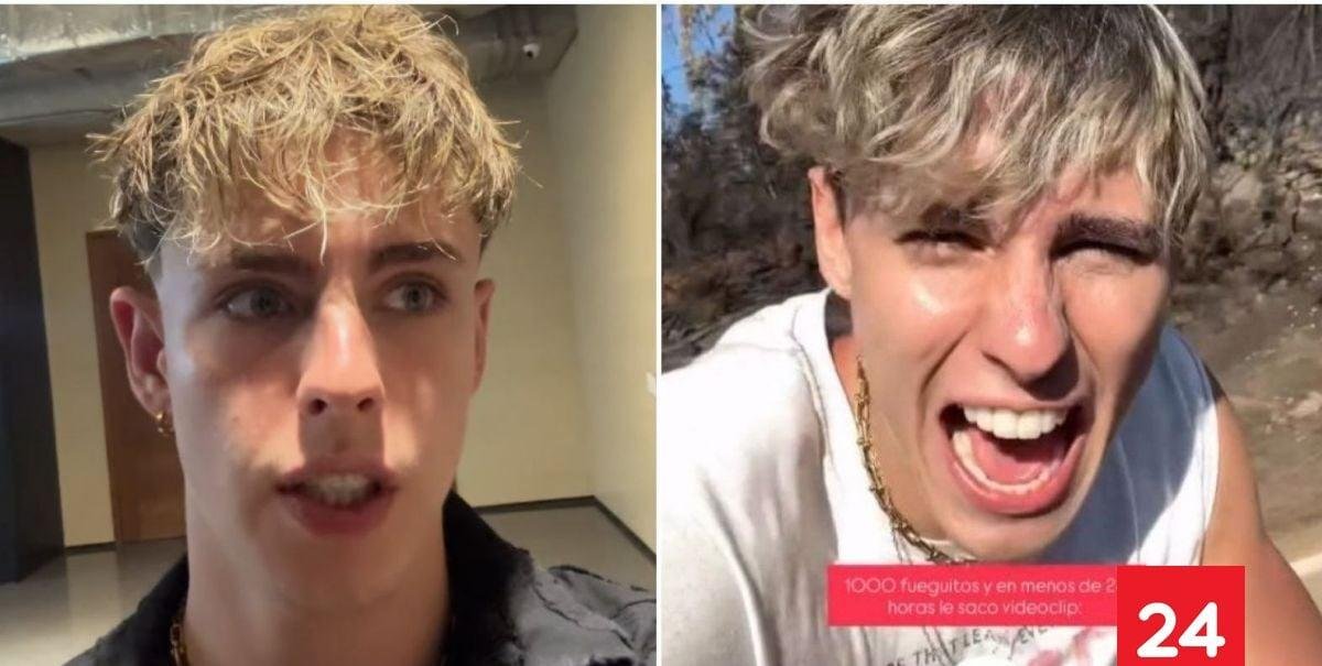 “Sin las redes no llego a fin de mes”: Diego Venegas se disculpa por “desubicado” video en incendios