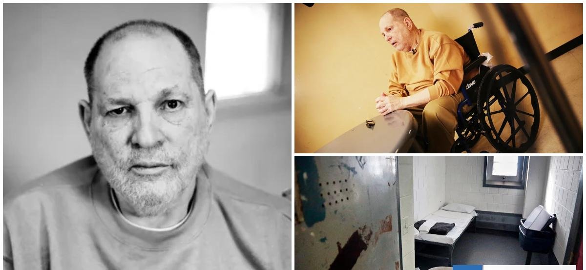 "Esto es un infierno": Harvey Weinstein muestra cómo es la celda donde cumple condena