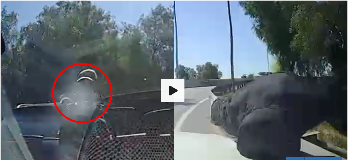 Chofer que arrolló a delincuente confirma disparos en su contra: "Lo atropello fácil a 80 o 100 km/h"