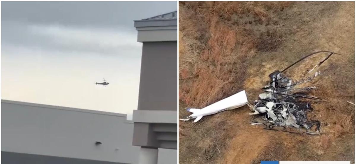 Un muerto y un herido grave deja el choque de dos helicópteros en Nueva Jersey