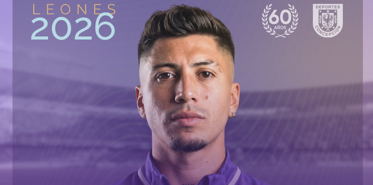 Deportes Concepción oficializó a Brayan Véjar como su decimoquinto refuerzo