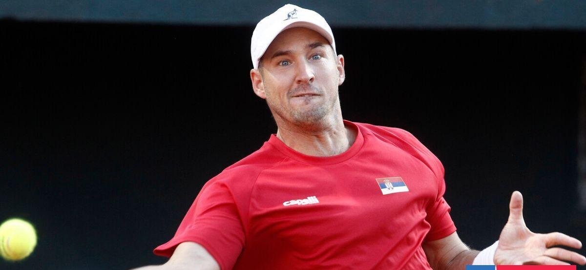 Copa Davis: serbio Dusan Lajovic sufrió accidente en Estadio Nacional y terminó en una clínica