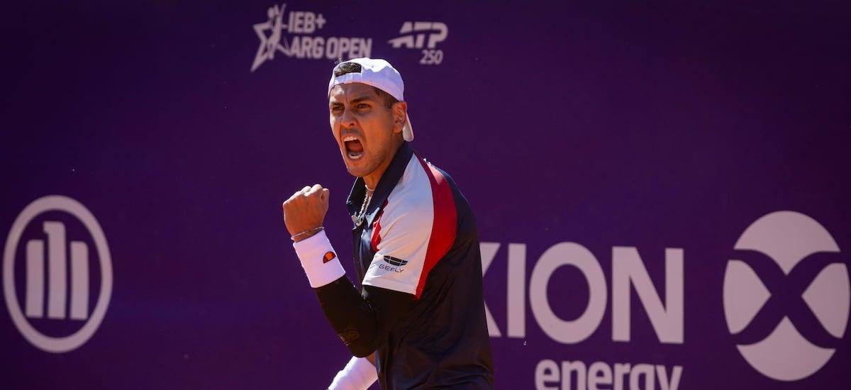 “¡Tabilazo!”: Argentina alucina con el triunfo del chileno contra el campeón vigente del ATP de Buenos Aires - La Tercera