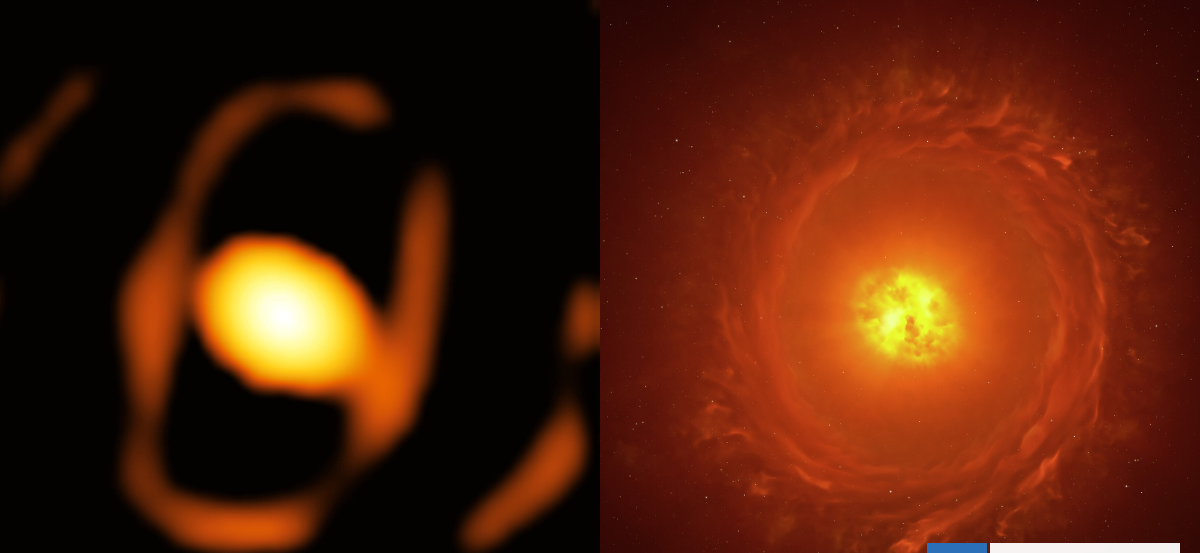 Captan nuevas pistas para descifrar enigma de WOH G64, una estrella que se resiste a morir