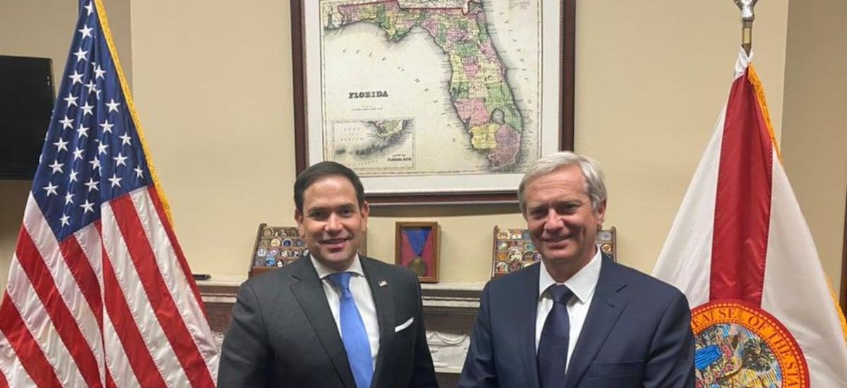 Marco Rubio vendrá a Chile al cambio de mando y da fuerte señal de acercamiento a La Moneda tras salida de Boric