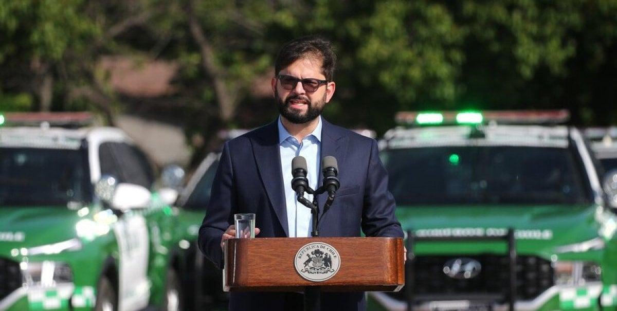 Presidente Boric responde a críticas por seguridad: "No solo es injusta, sino que es mentira"