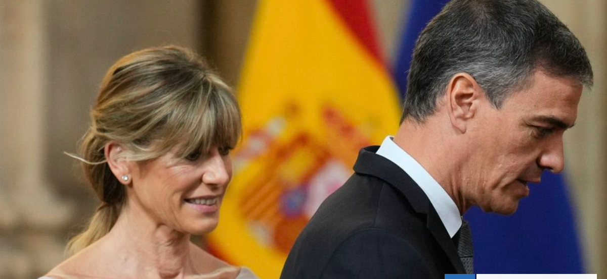 Justicia anula decisión de juzgar a esposa de Pedro Sánchez por delito de malversación en España