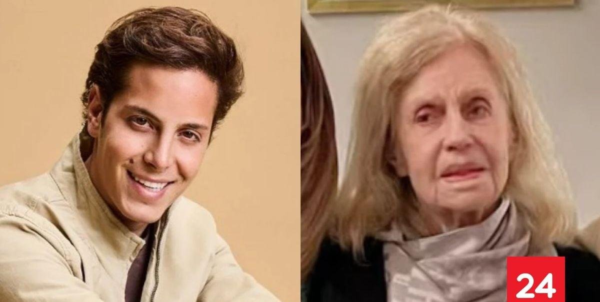 Conmovió en redes: Máximo Menem Bolocco publica su última foto con su abuela