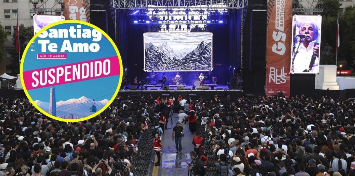 A sólo cinco días del evento: Gobierno de Santiago suspende la fiesta Santiago Te Amo