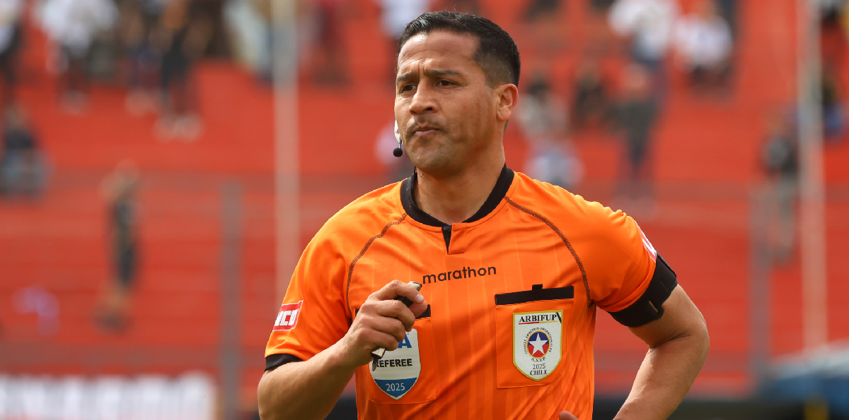 Arbitro Felipe González contó sobre su retiro: Estoy desvinculado de la ANFP