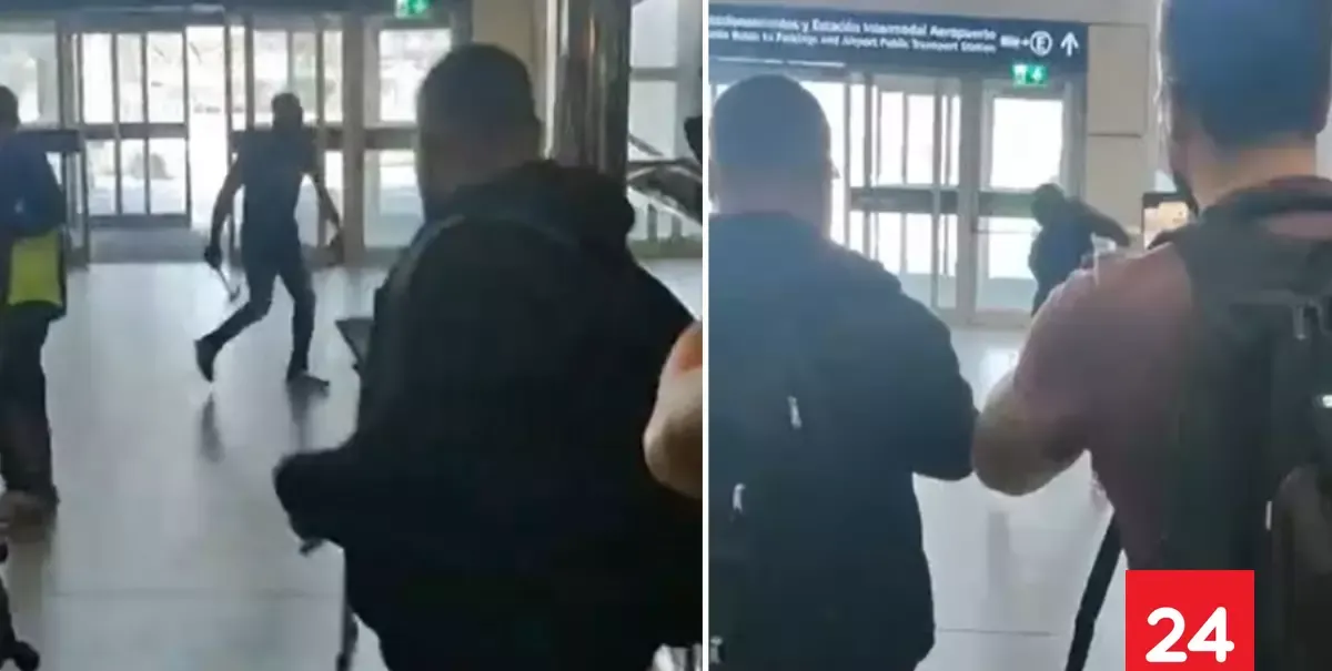 Haitiano que provocó serios incidentes en aeropuerto encabeza expulsión de 40 extranjeros desde Chile