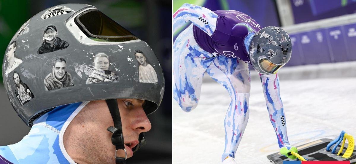 COI expulsa a ucraniano de JJOO de Invierno por no renunciar al casco tributo a víctimas de la guerra