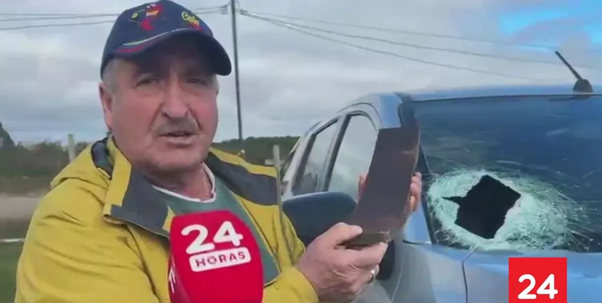 “Me la condenaron a muerte”: esposo de mujer herida por fierro lanzado en ruta de Puerto Montt pide justicia