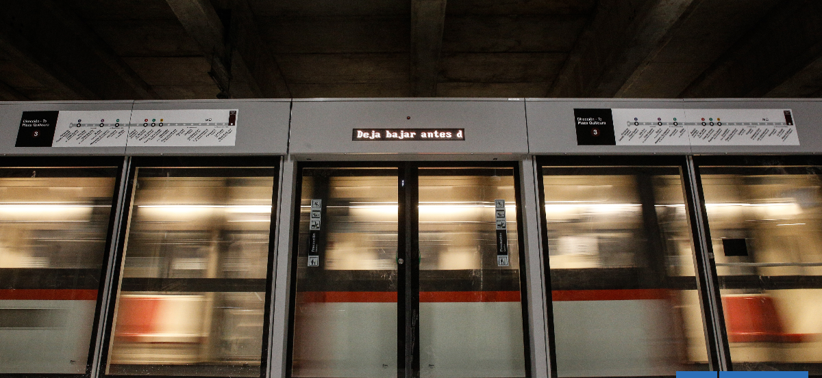 Metro de Santiago restablece el servicio en la Línea 3 tras cierre de dos estaciones