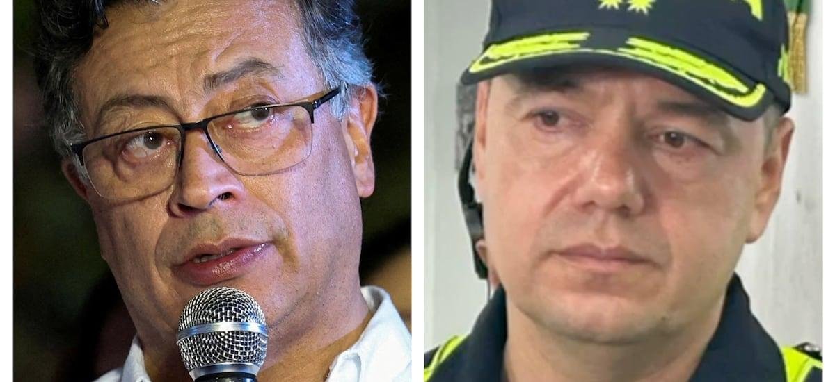 Comandante de policía acusado por Petro de participar en un complot en su contra niega los hechos: “Una locura” - La Tercera