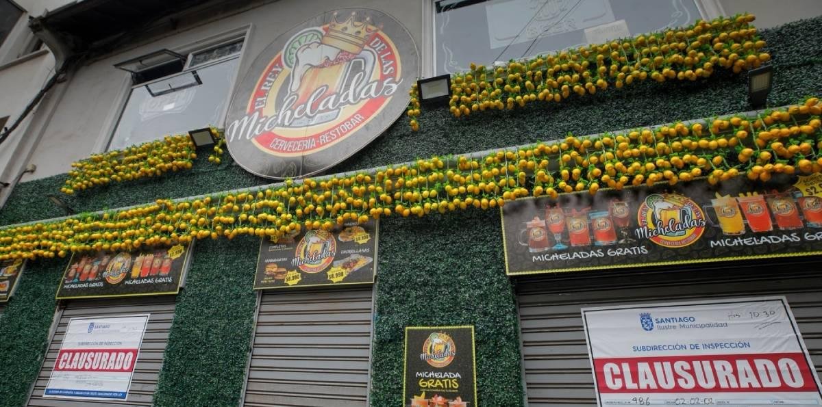 Por qué clausuraron a El Rey de las Micheladas en Santiago