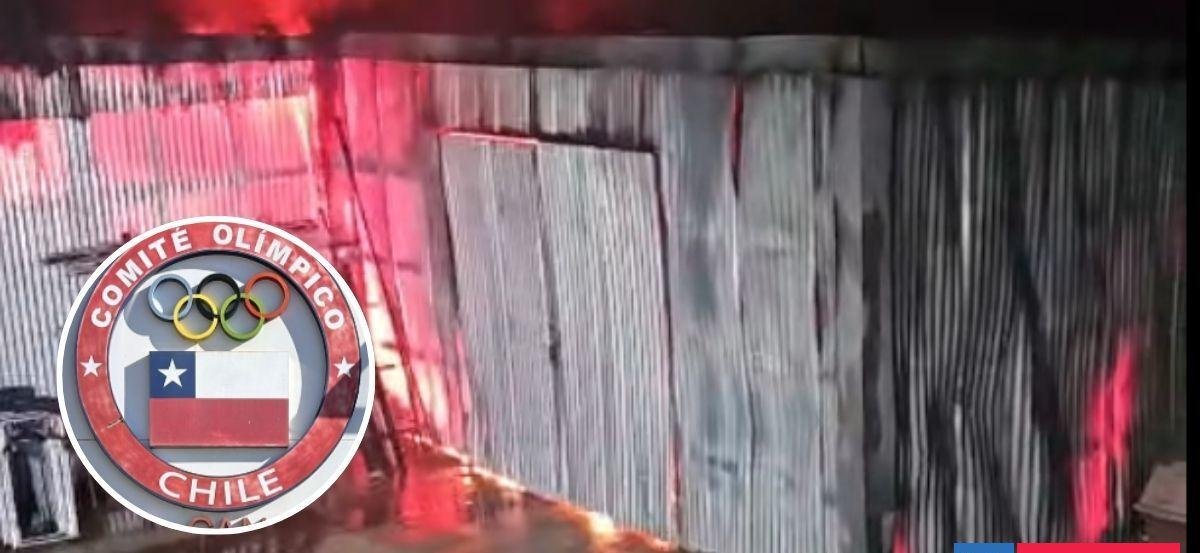 Incendio afectó a CEO de Curauma en Región de Valparaíso: fuego destruyó palas y botes del Team Chile