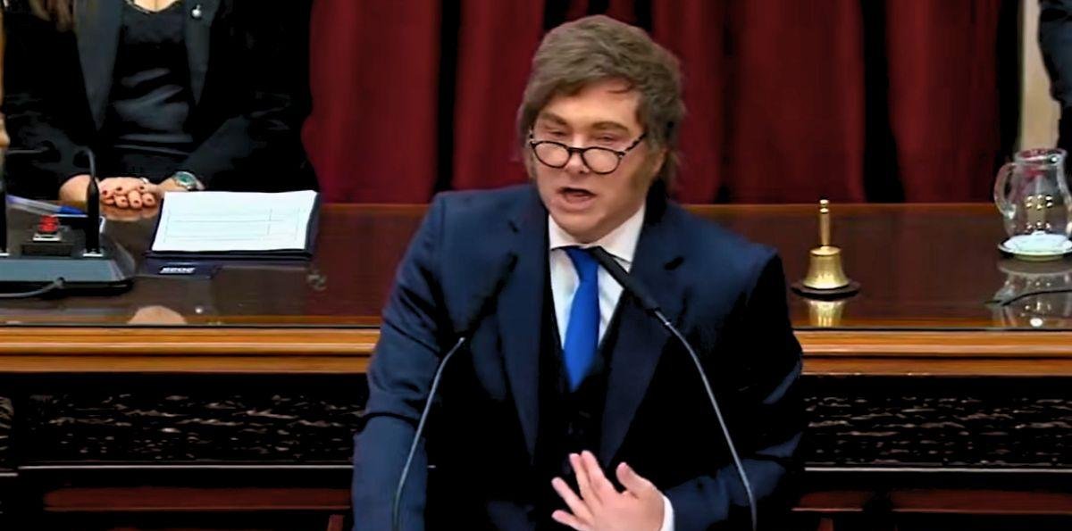 VIDEO – “Manga de ladrones, asesinos” y otras frases con las que Milei dejó en el suelo a la oposición en su discurso anual