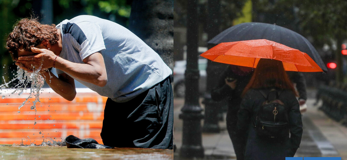DMC emite avisos por lluvias en el norte y calor en el centro de Chile: revisa las fechas afectadas